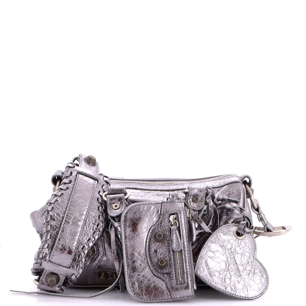 Le Cagole Duffle Bag Leather Mini