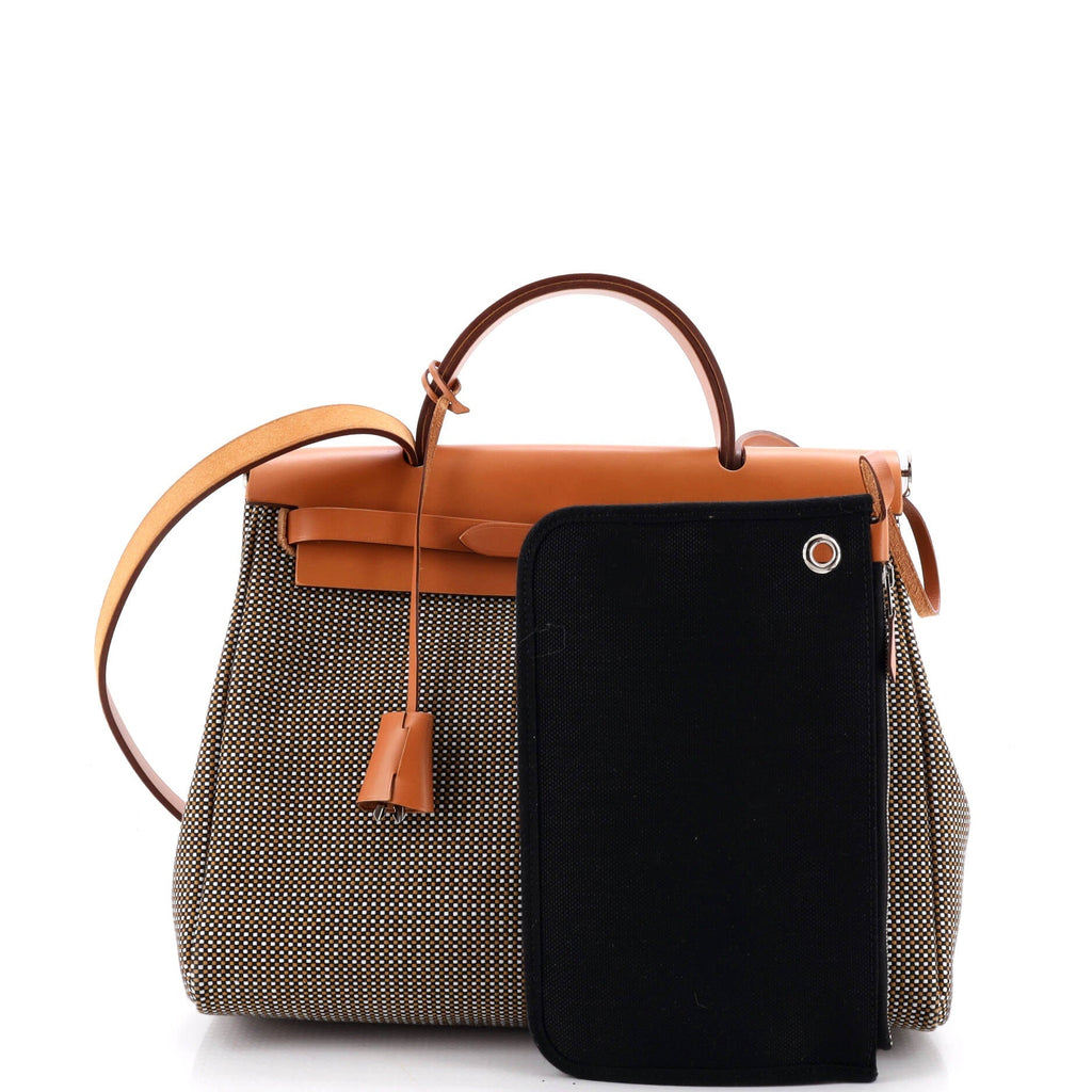 Herbag Zip Criss Viking Toile and Leather 31