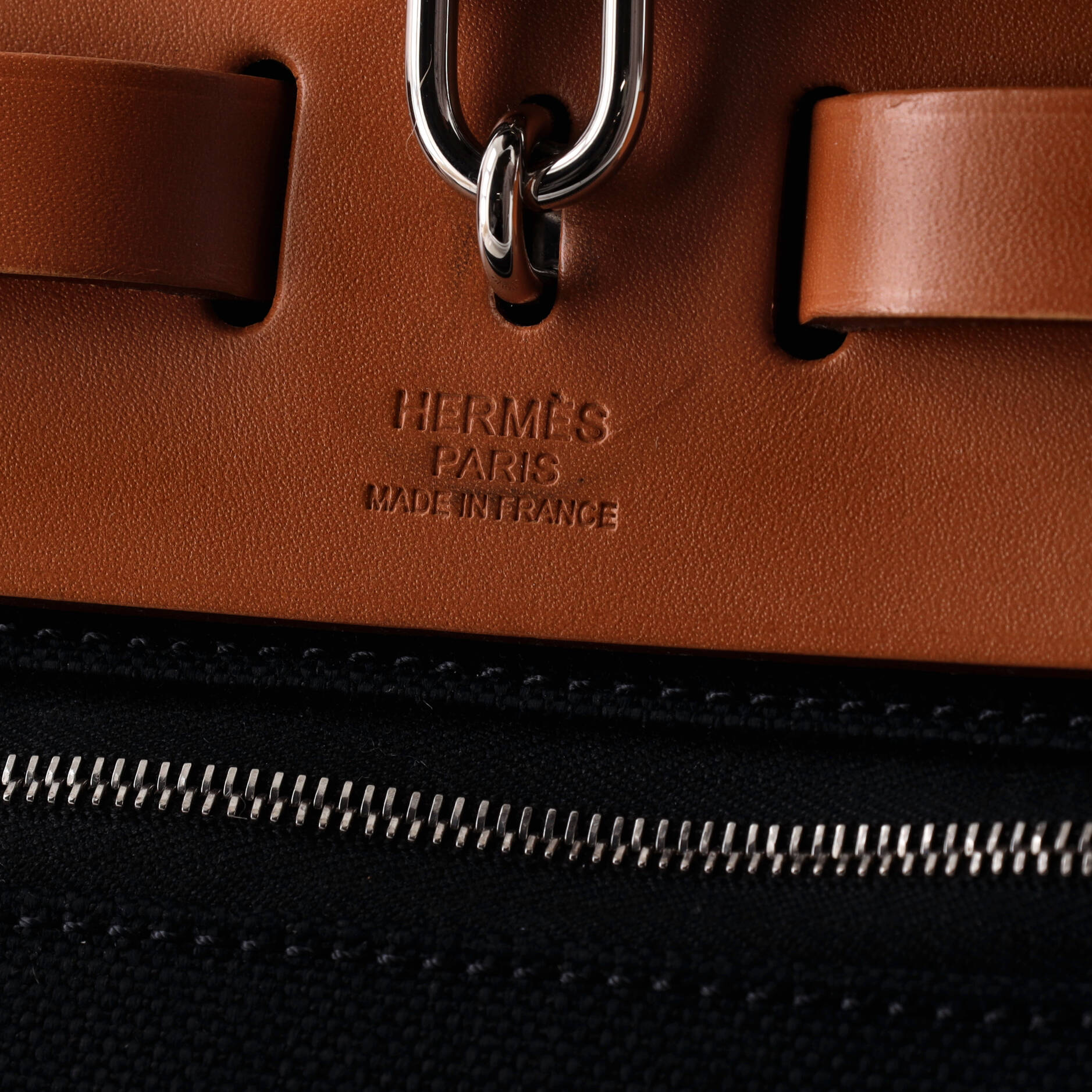 Herbag Zip Criss Viking Toile and Leather 31