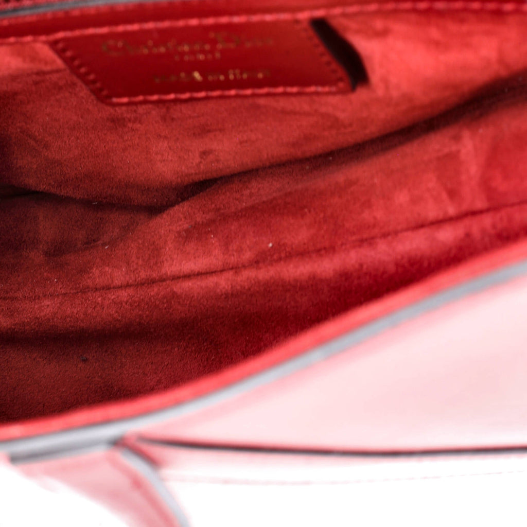 Saddle Handbag Leather Medium