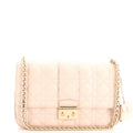 Miss Dior Flap Bag Cannage Quilt Lambskin Medium