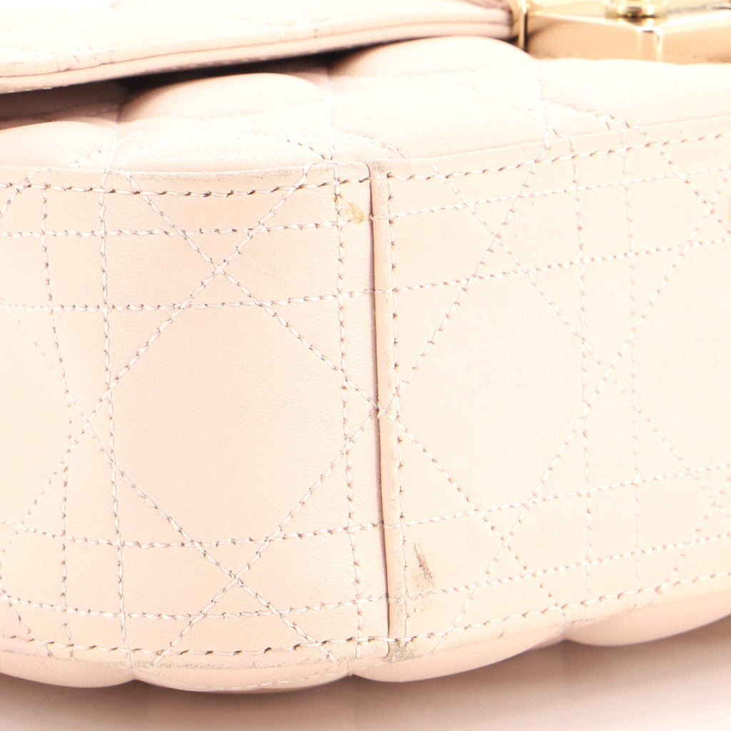 Miss Dior Flap Bag Cannage Quilt Lambskin Medium