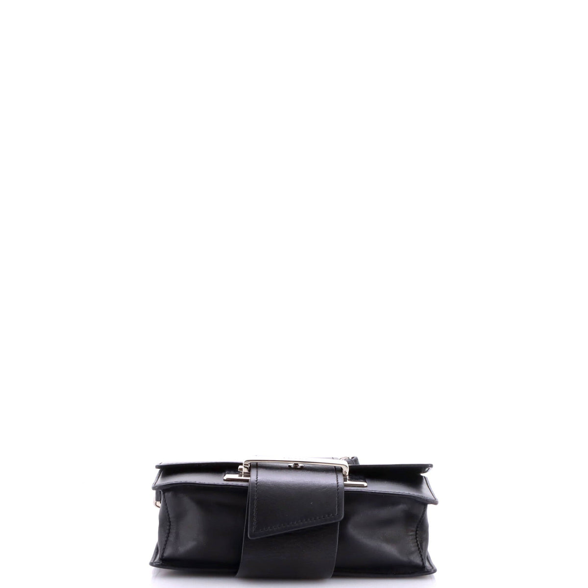Metal Ribbon Shoulder Bag City Calfskin Small