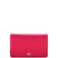 Petite GG Marmont Chain Wallet Leather Mini