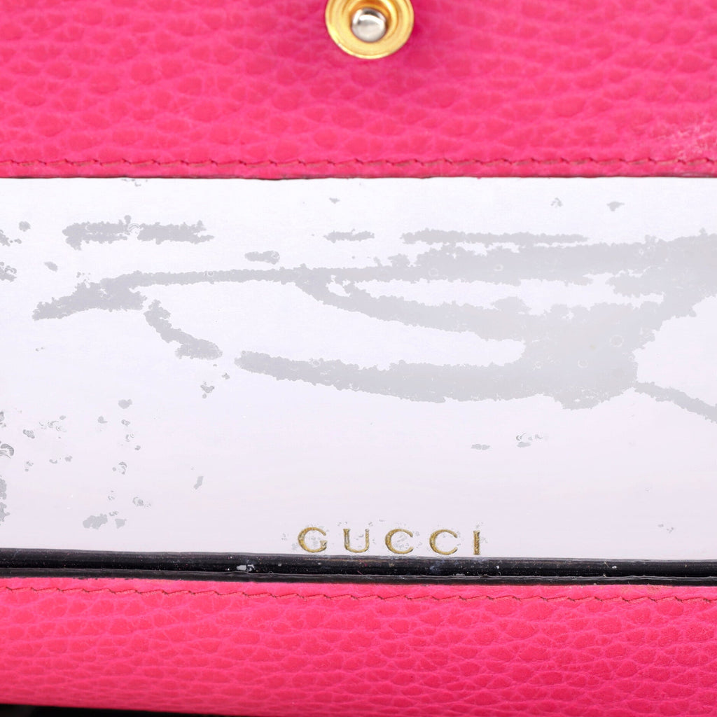 Petite GG Marmont Chain Wallet Leather Mini