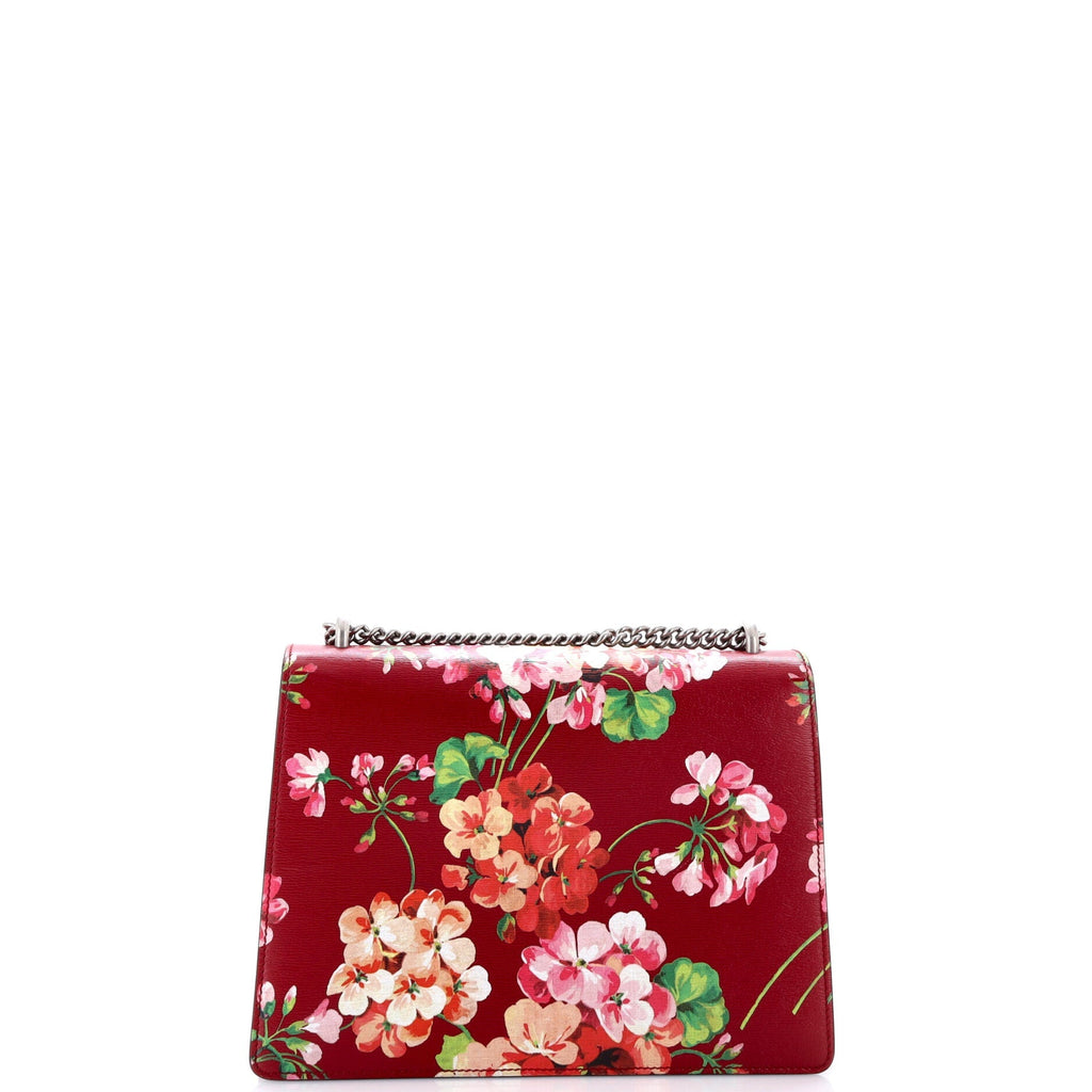 Dionysus Bag Blooms Print Leather Medium