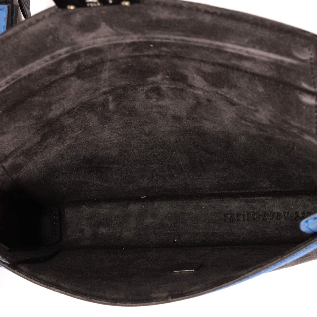 Baguette Soft Trunk Phone Pouch Zucca Canvas and Leather