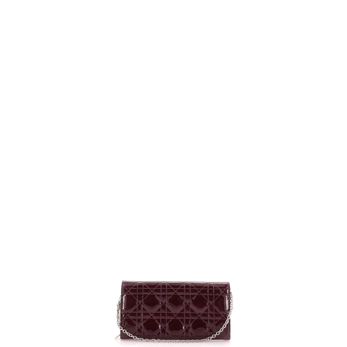 Lady Dior Rendez Vous Short Chain Wallet Cannage Quilt Patent