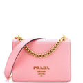 Chain Flap Bag Saffiano Leather Small