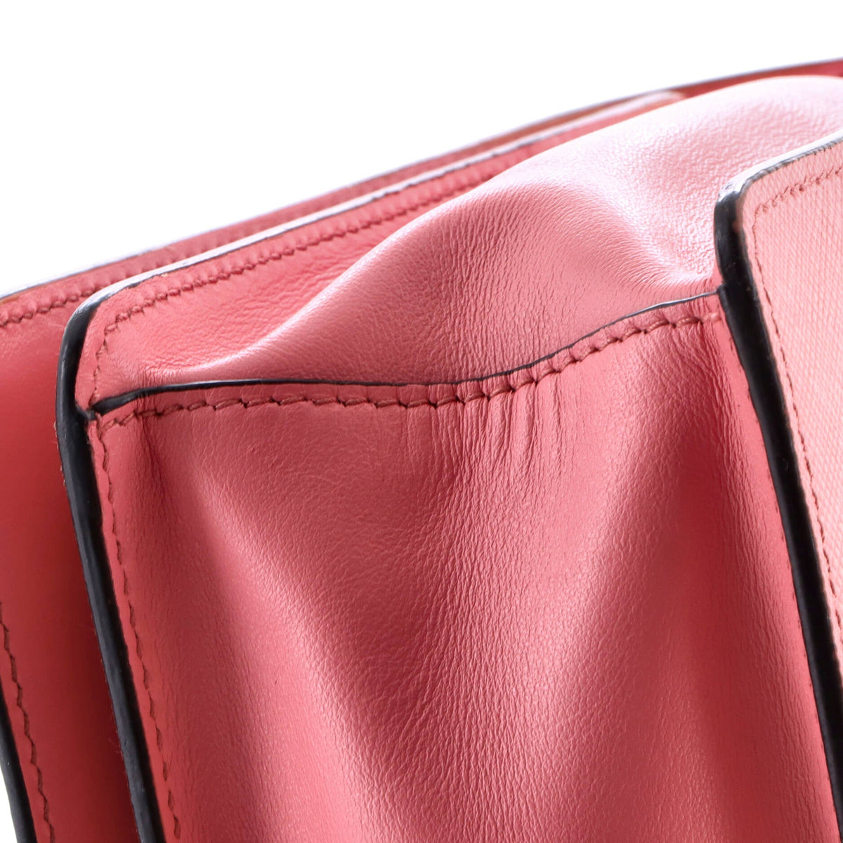 Chain Flap Bag Saffiano Leather Small