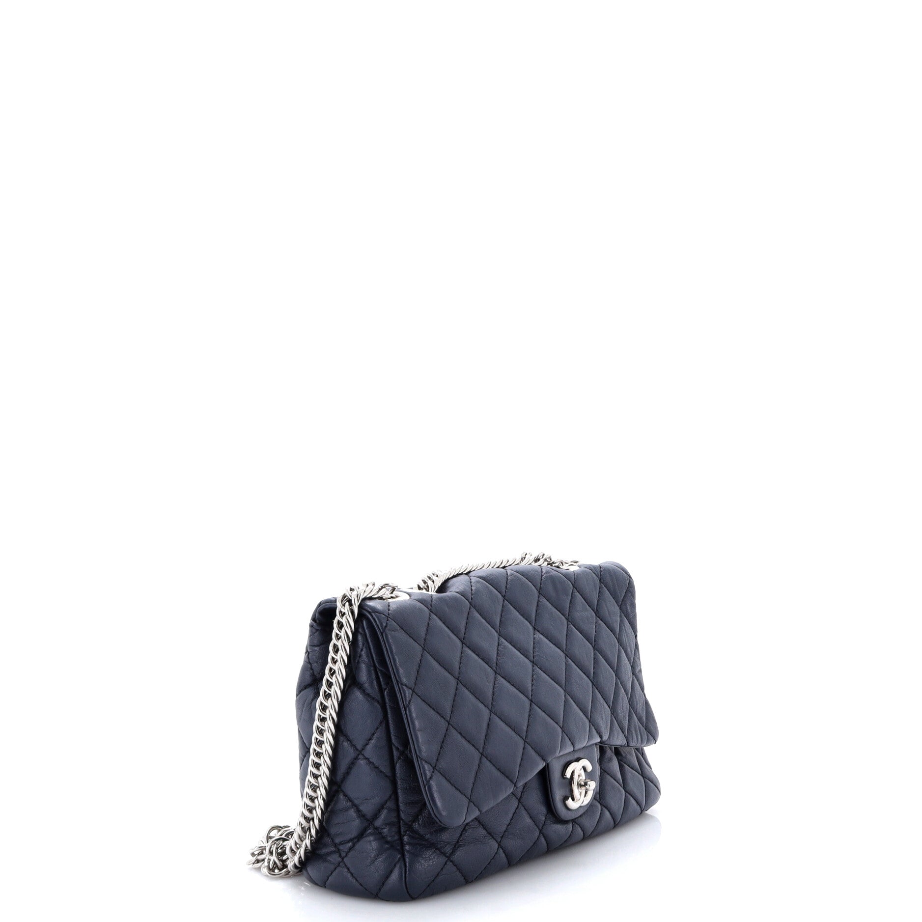 Classic Single Flap Bag Quilted Lambskin Jumbo