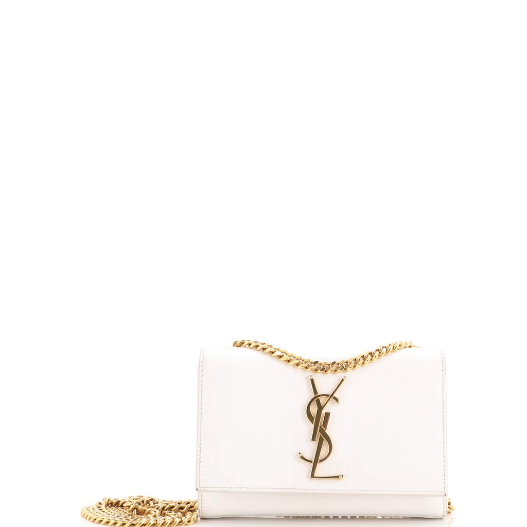 Classic Monogram Crossbody Bag Grainy Leather Small