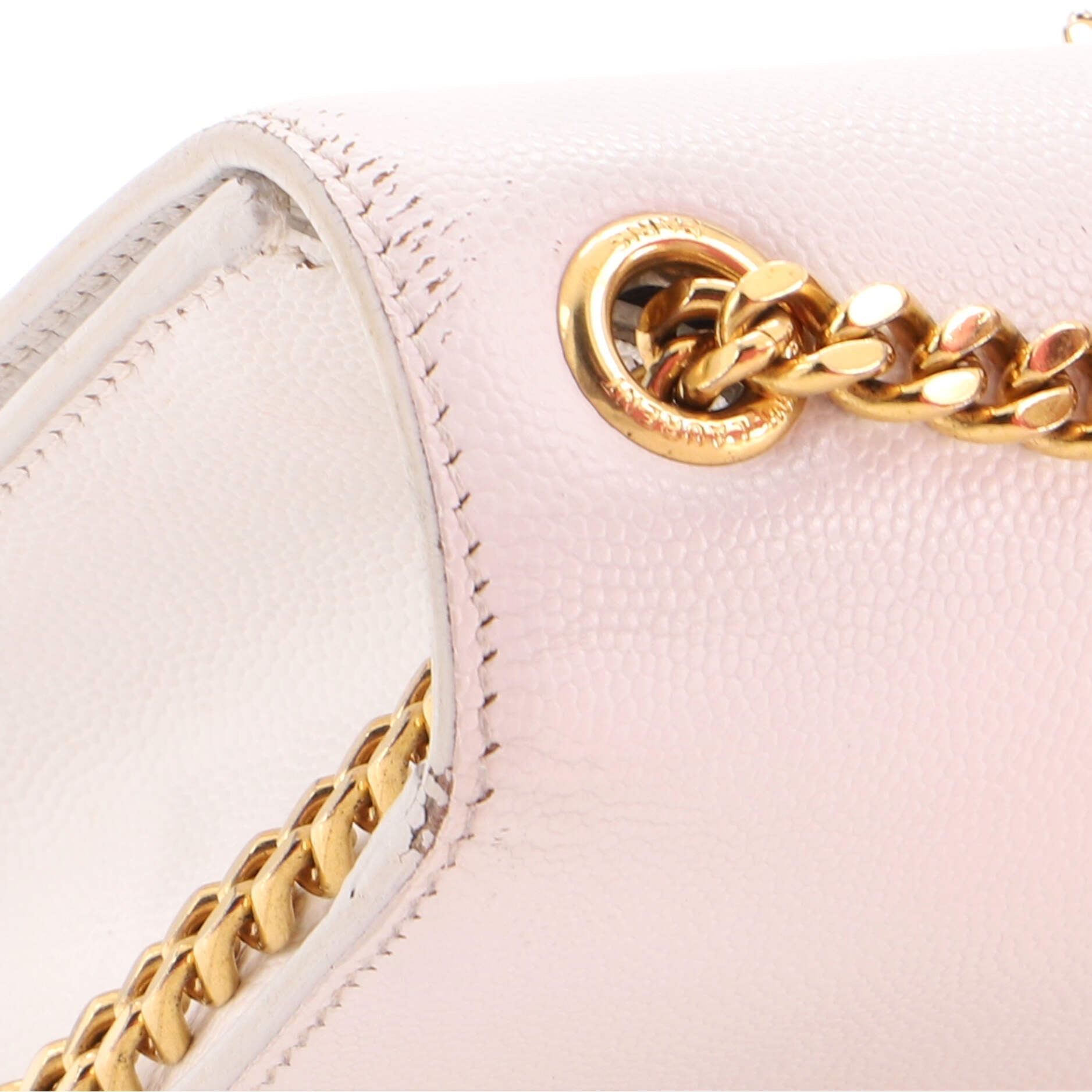 Classic Monogram Crossbody Bag Grainy Leather Small