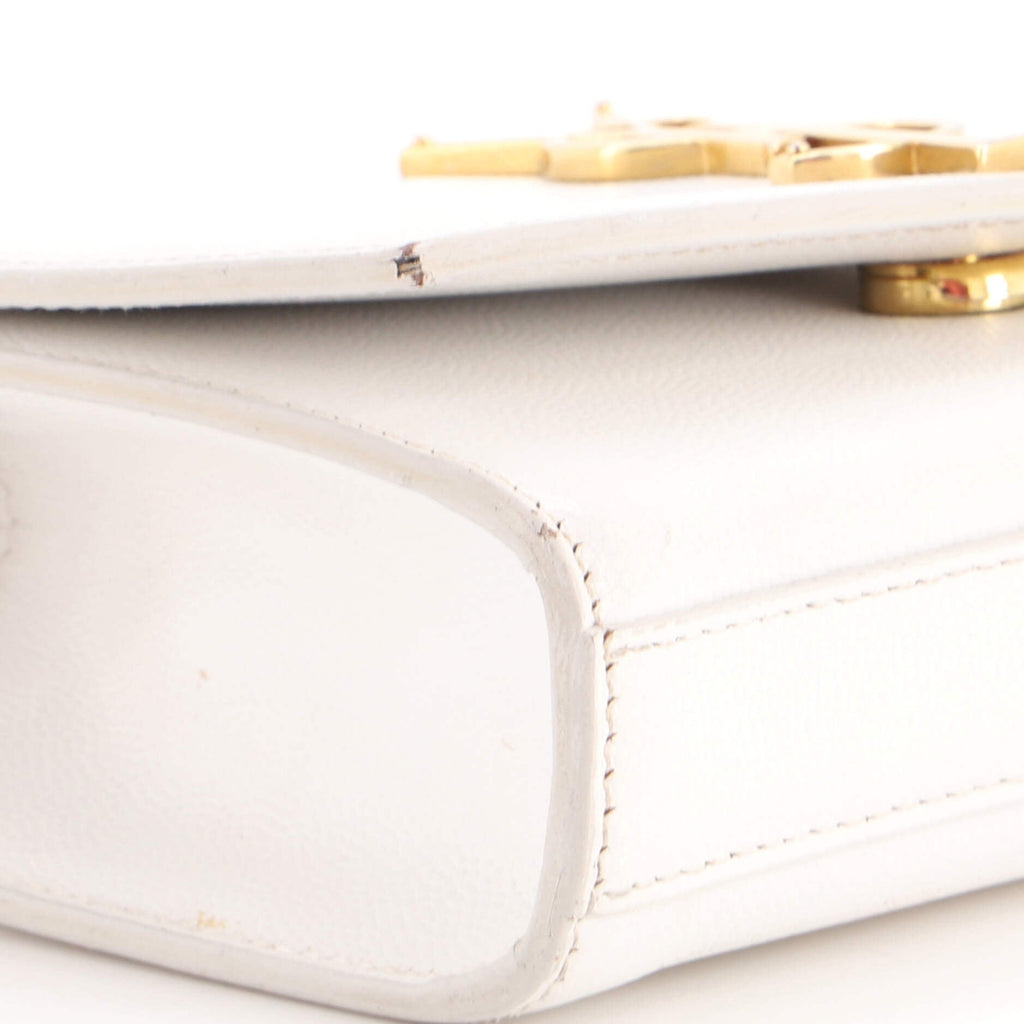 Classic Monogram Crossbody Bag Grainy Leather Small