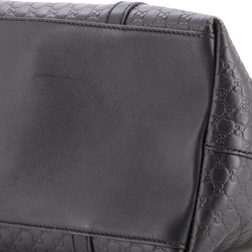 Britt Convertible Dome Satchel Microguccissima Leather Medium