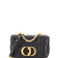 Caro Bag Cannage Quilt Calfskin Small