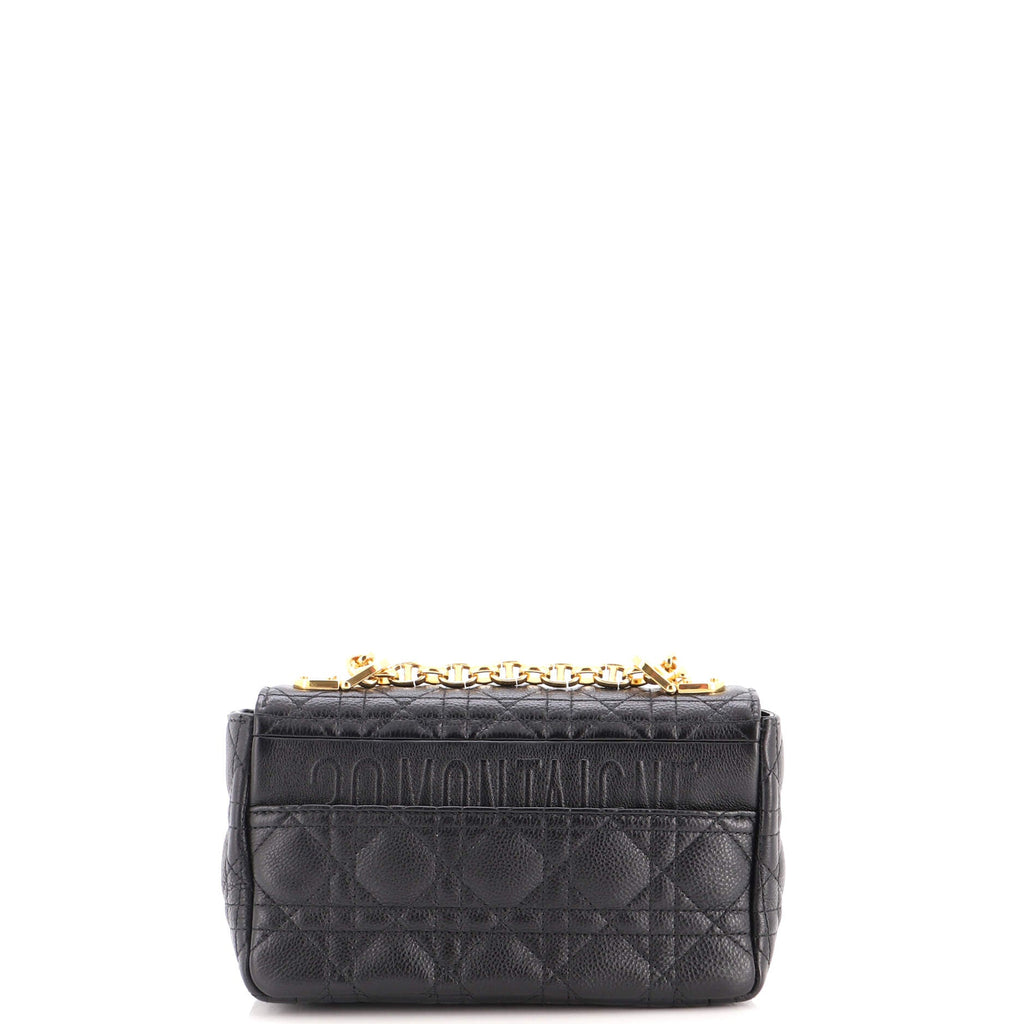 Caro Bag Cannage Quilt Calfskin Small