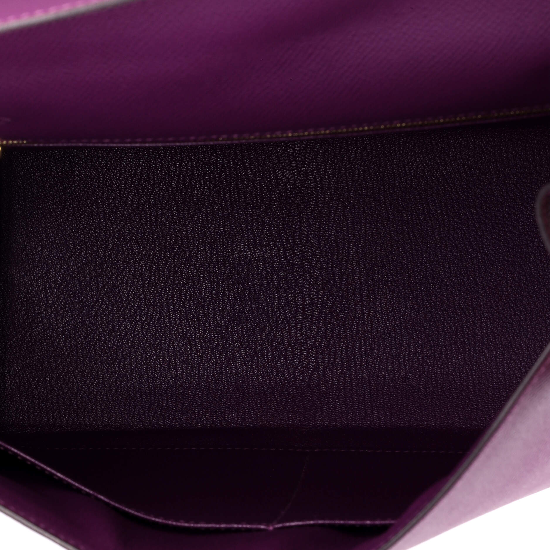 Kelly Handbag Anemone Epsom with Gold Hardware 28