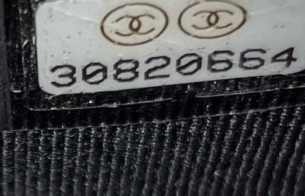 CC Zip Card Holder Quilted Caviar