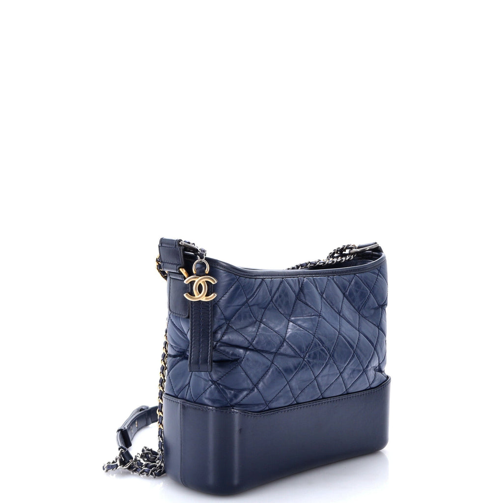 Gabrielle Hobo Quilted Aged Calfskin Medium