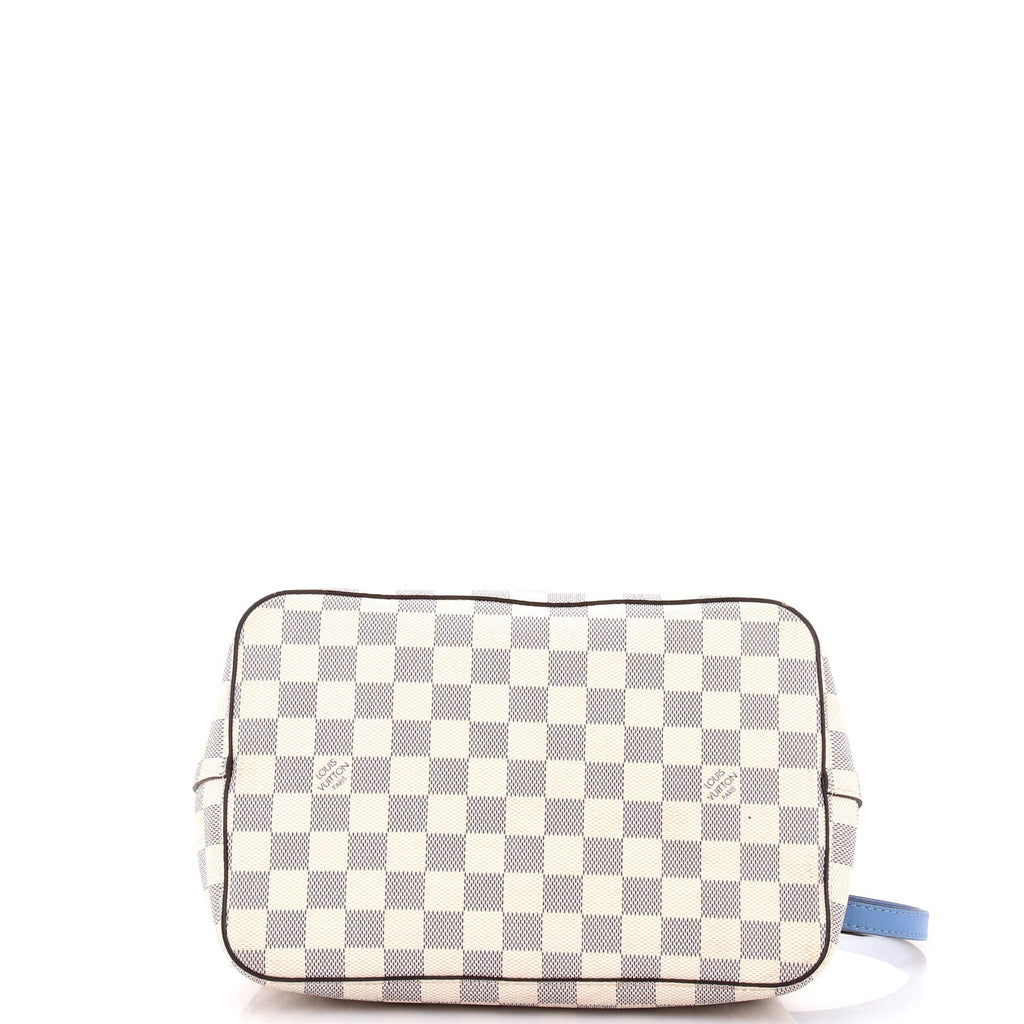 NeoNoe Handbag Damier with Leather MM