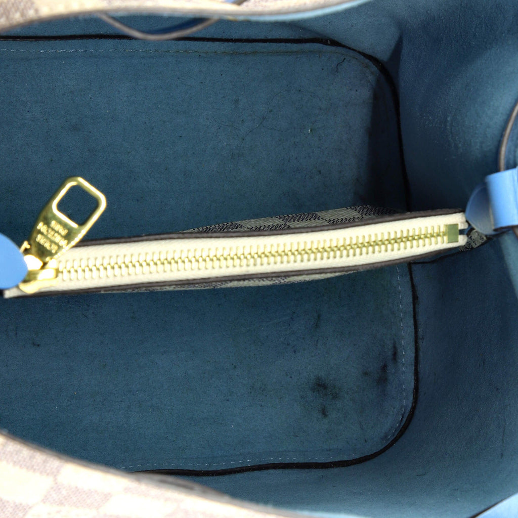 NeoNoe Handbag Damier with Leather MM