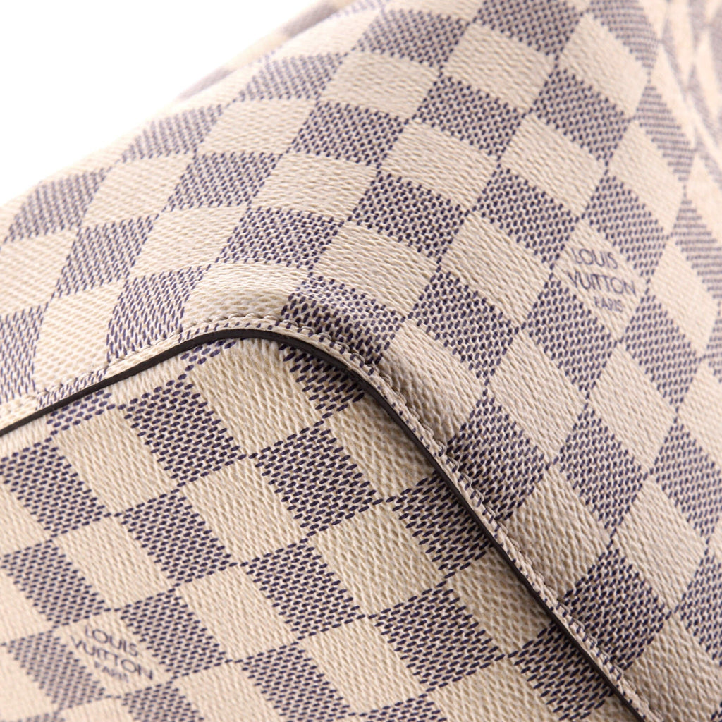 NeoNoe Handbag Damier with Leather MM