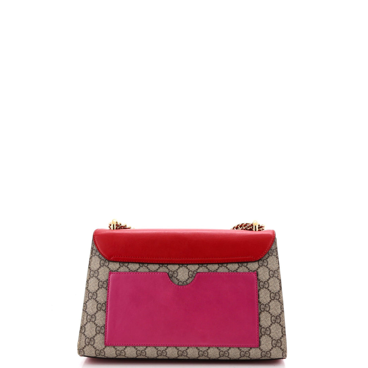 Padlock Shoulder Bag GG Coated Canvas and Leather Medium