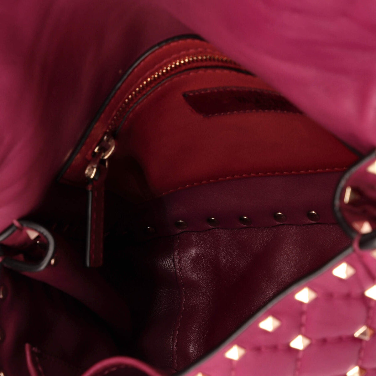 Rockstud Spike Flap Bag Quilted Leather Medium