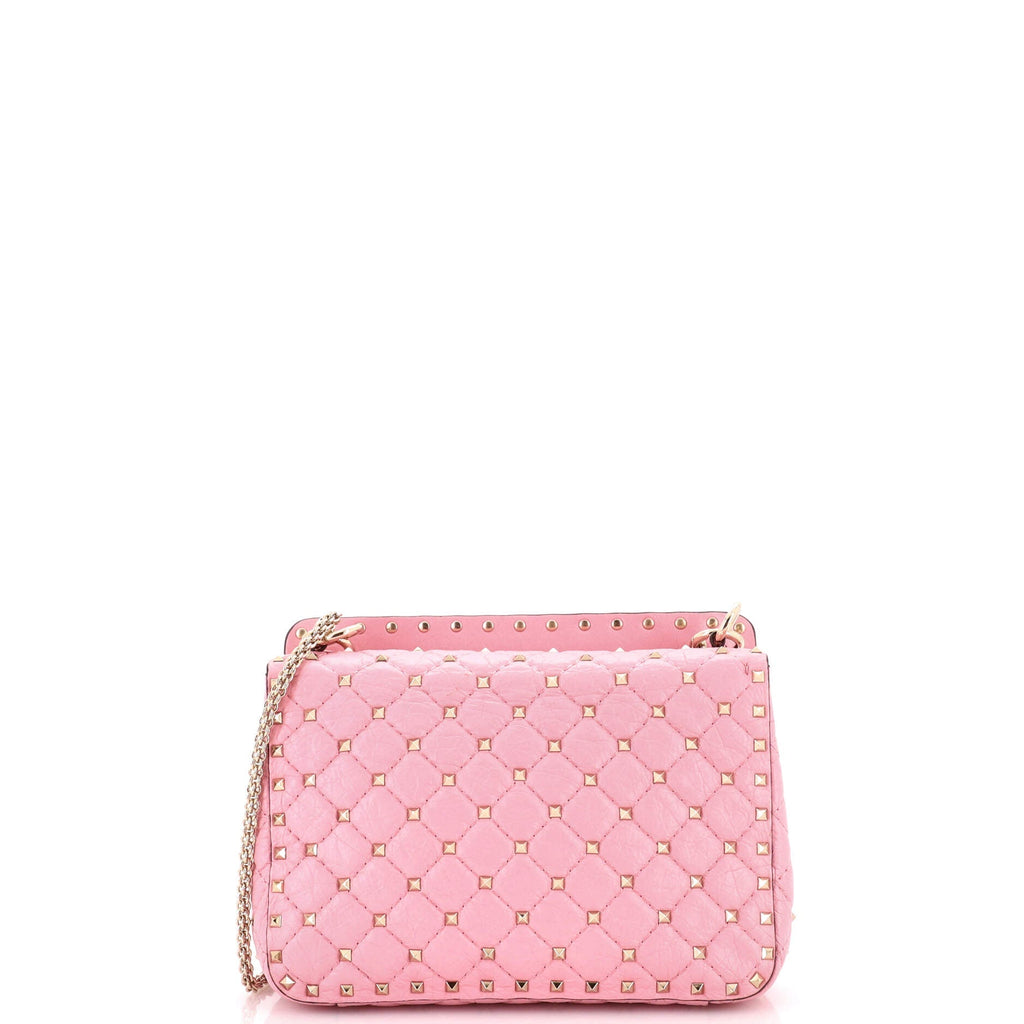Rockstud Spike Flap Bag Quilted Leather Medium