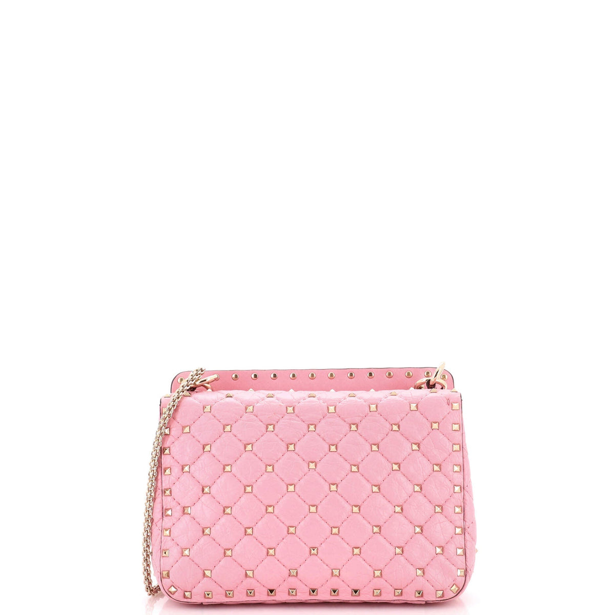 Rockstud Spike Flap Bag Quilted Leather Medium