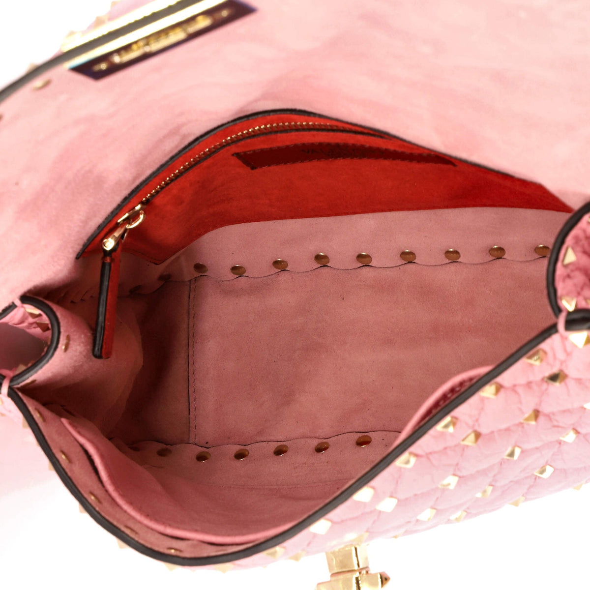 Rockstud Spike Flap Bag Quilted Leather Medium