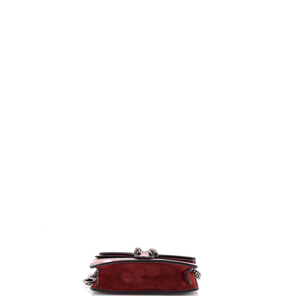 Dionysus Bag Blooms Print GG Coated Canvas Super Mini