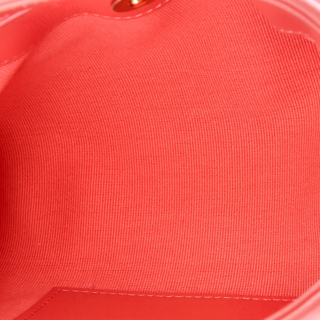 31 Shopping Bag Clutch with Chain Quilted Lambskin Small
