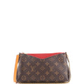 Pallas Clutch Monogram Canvas with Leather