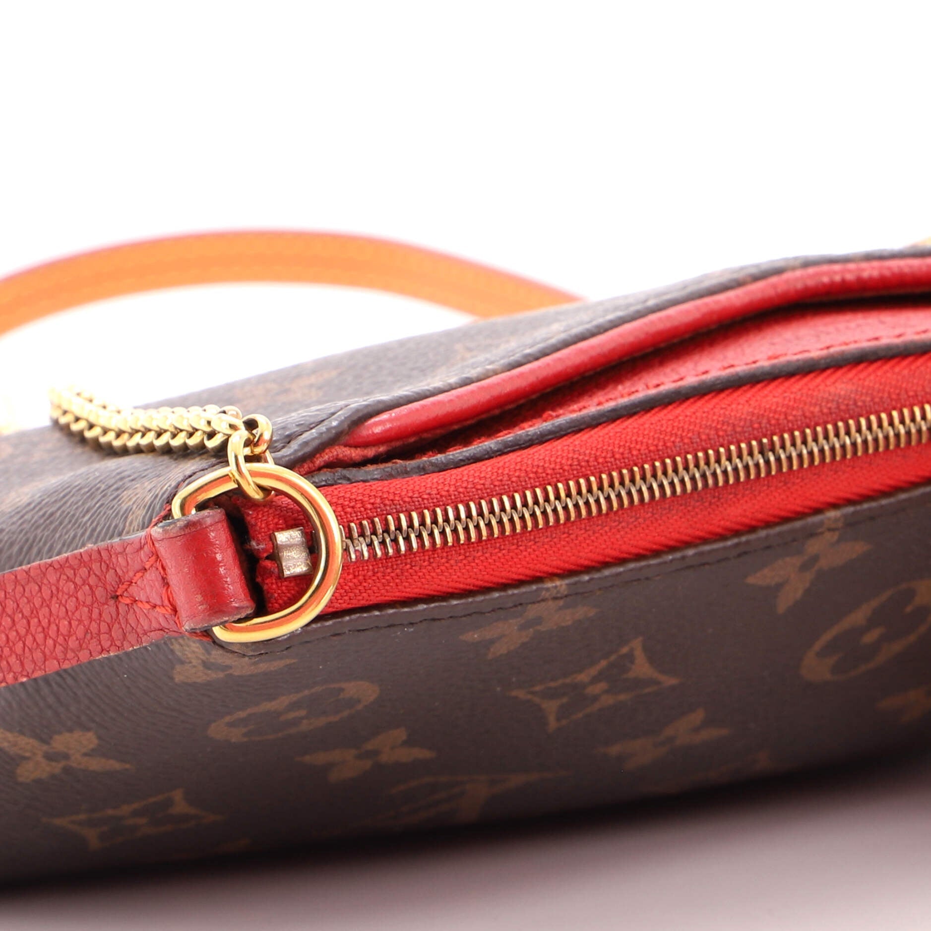 Pallas Clutch Monogram Canvas with Leather