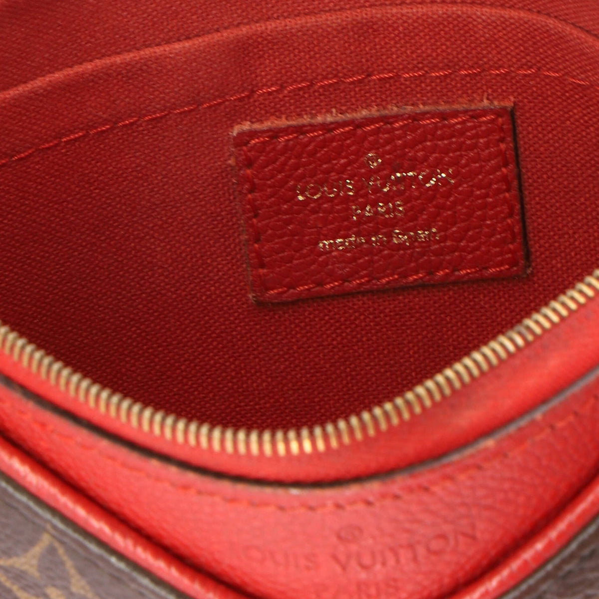Pallas Clutch Monogram Canvas with Leather
