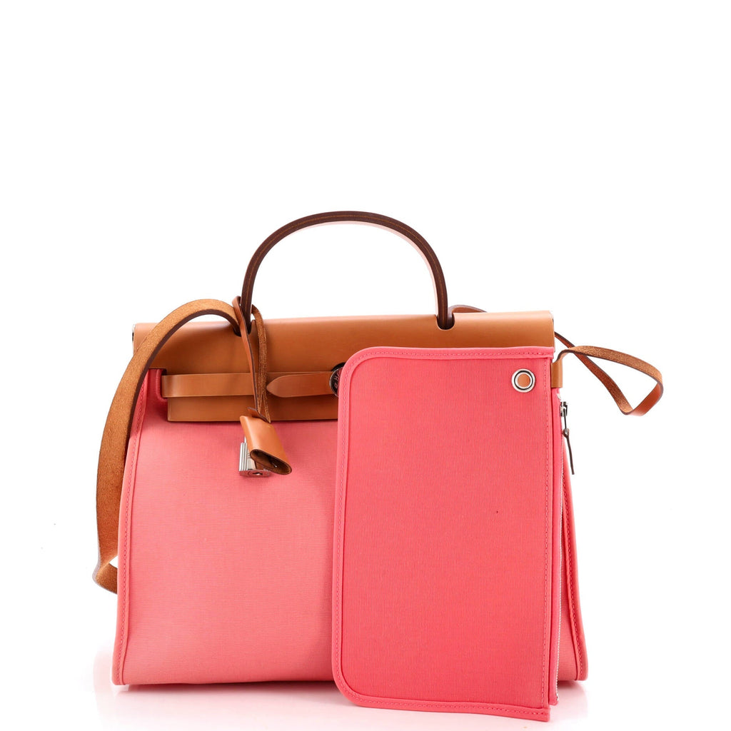 Herbag Zip Leather and Toile 31