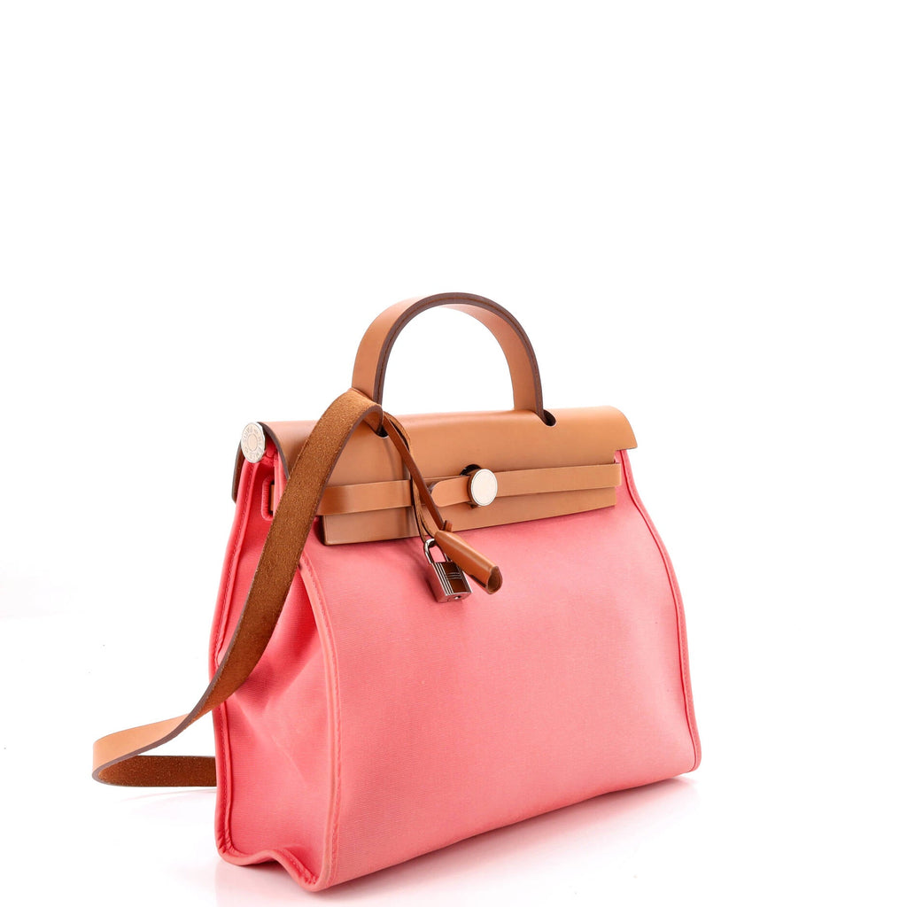 Herbag Zip Leather and Toile 31