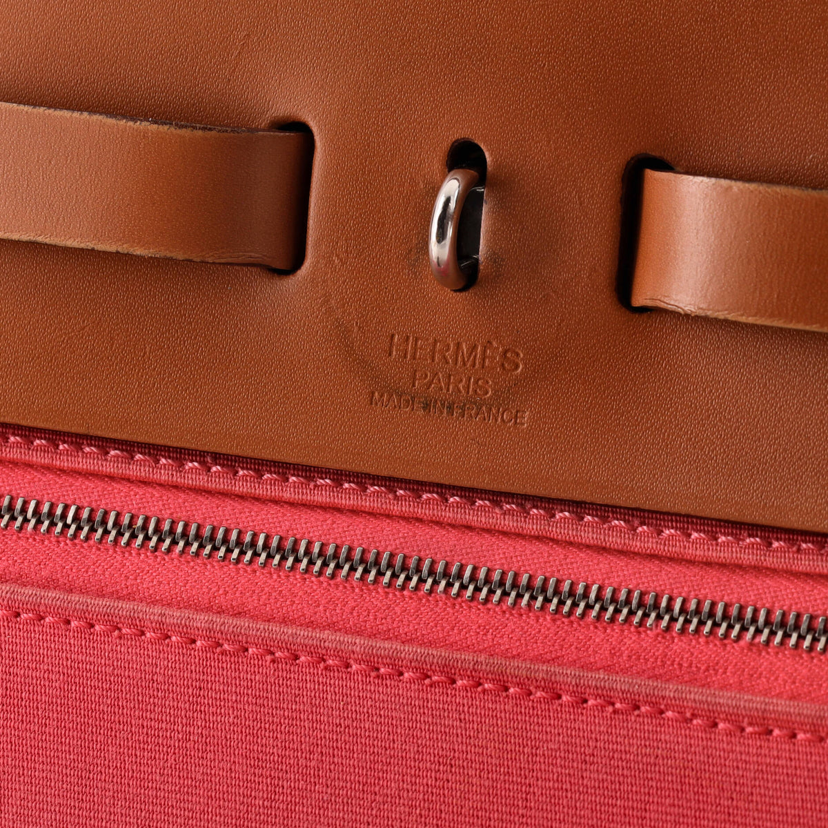 Herbag Zip Leather and Toile 31