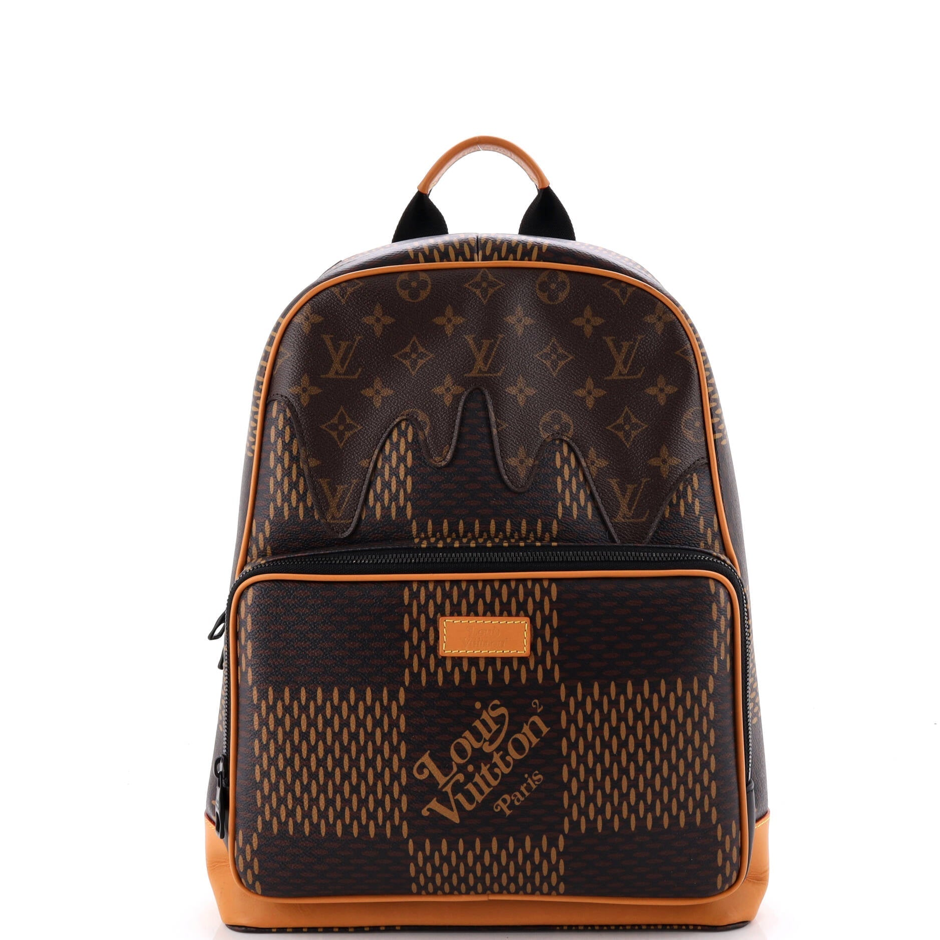 Nigo Campus Backpack Limited Edition Giant Damier and Monogram Canvas