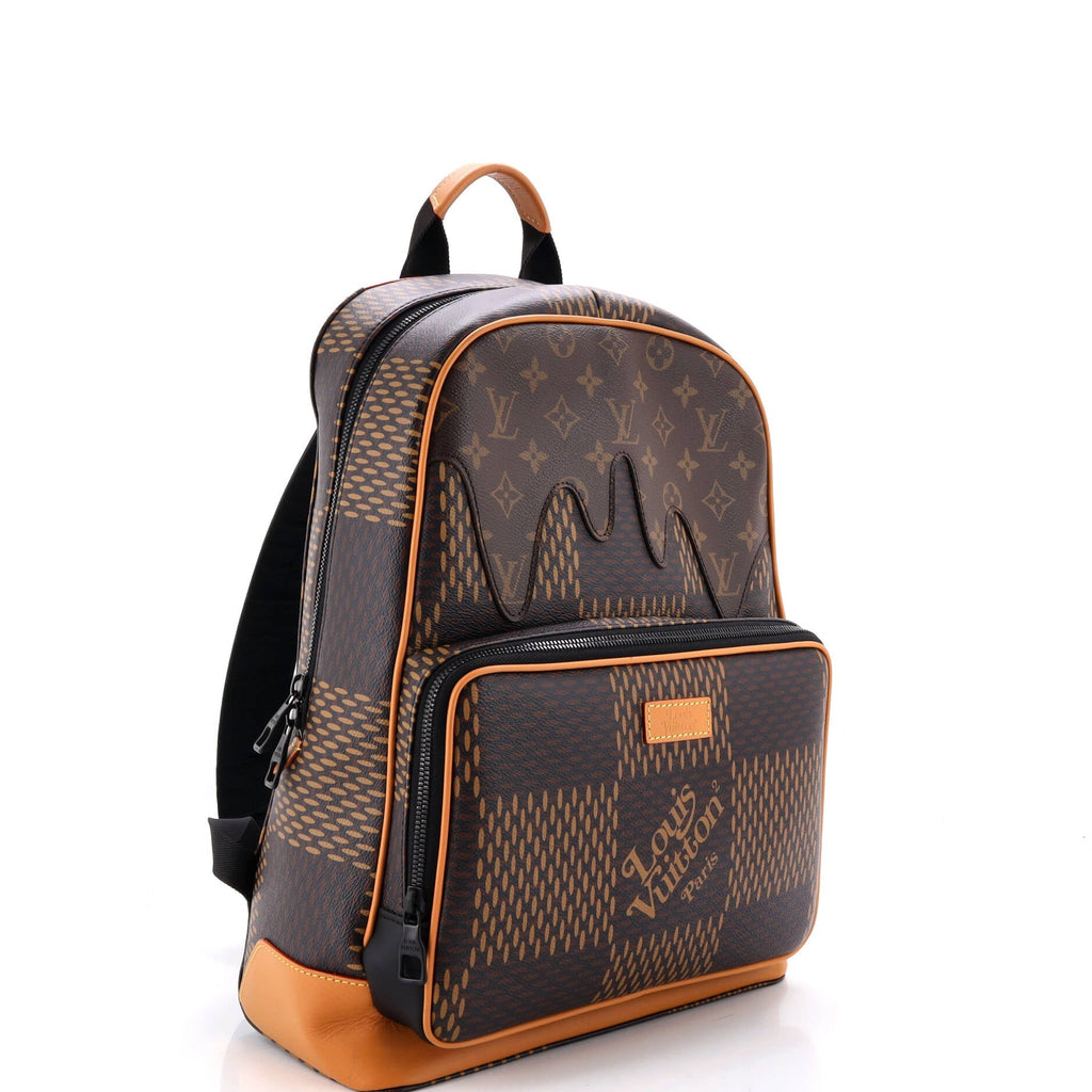 Nigo Campus Backpack Limited Edition Giant Damier and Monogram Canvas