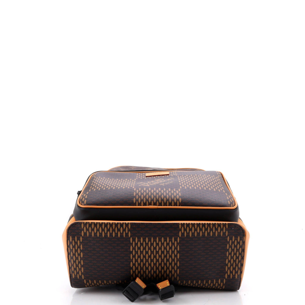 Nigo Campus Backpack Limited Edition Giant Damier and Monogram Canvas