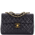 Vintage Classic Single Flap Bag Quilted Lambskin Maxi