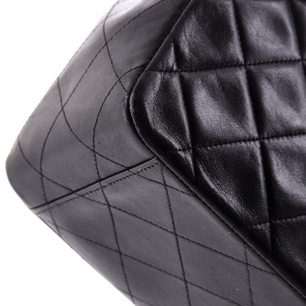 Vintage Classic Single Flap Bag Quilted Lambskin Maxi