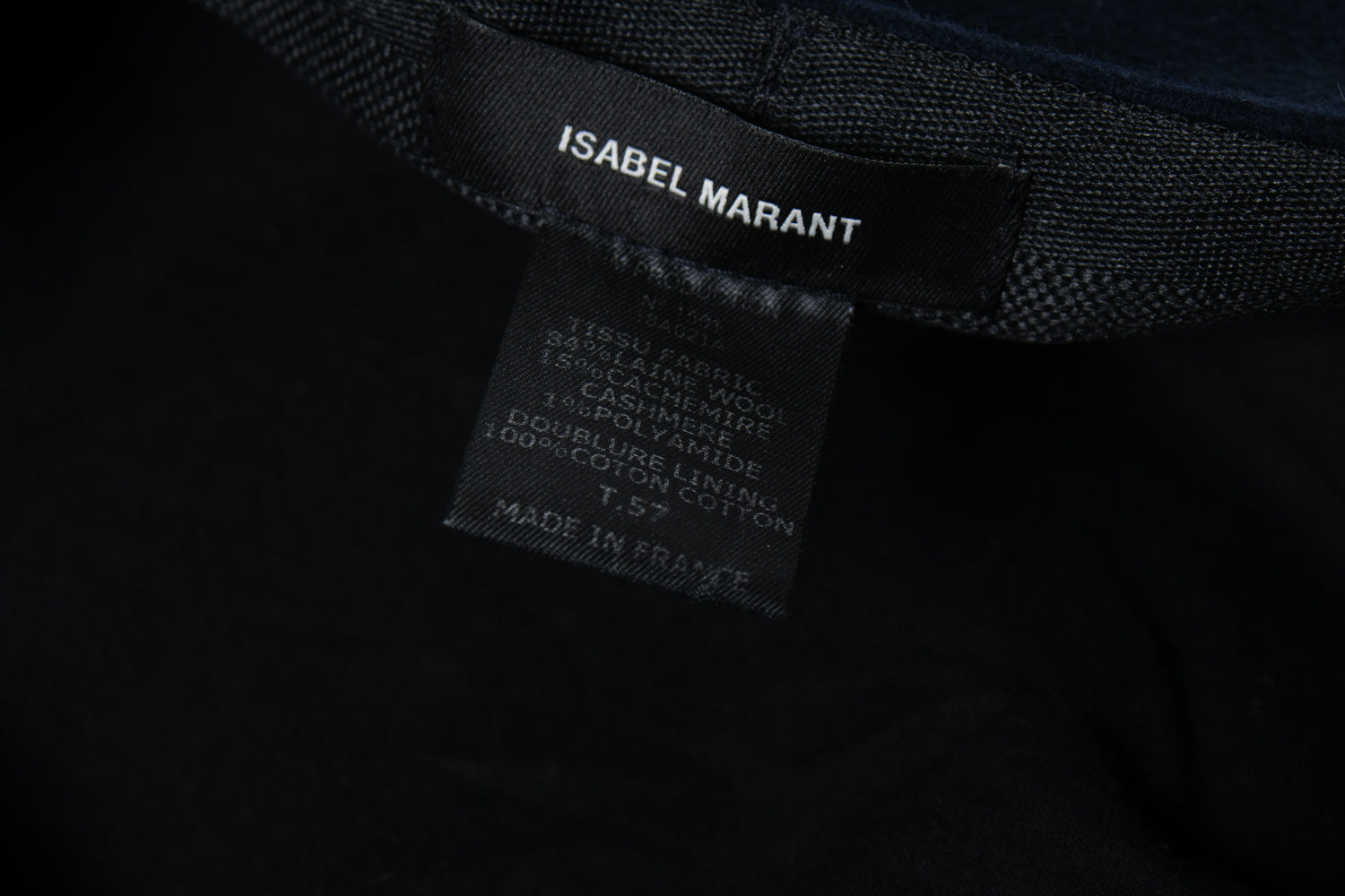 Isabel Marant, Baker boy cap in navy