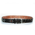 Isabel Marant, Black suede belt with multicoloured studs