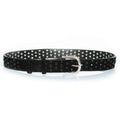 Isabel Marant, Black suede belt with black stones