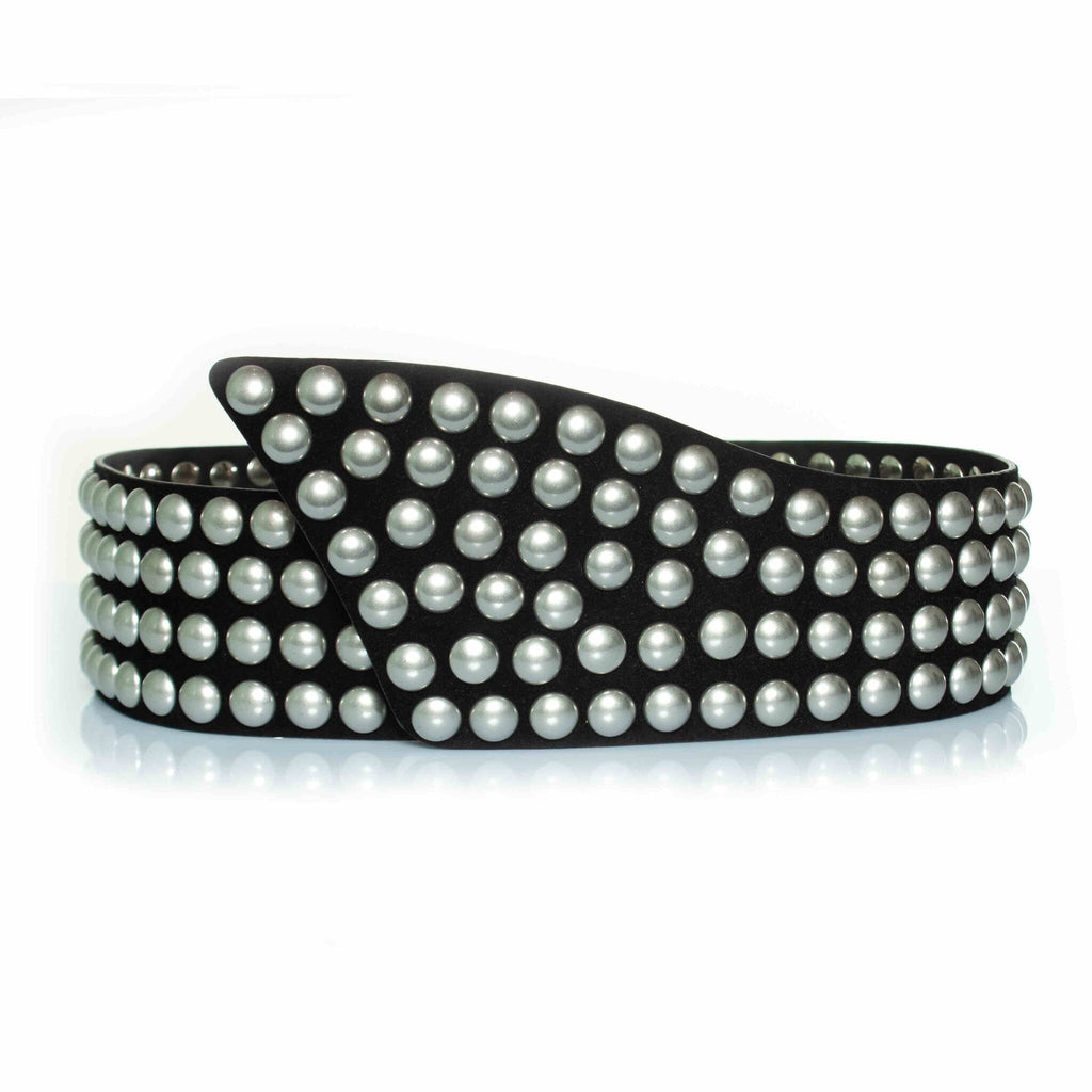 Isabel Marant, Lona studded waist belt in black