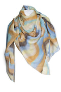 Jacquemus, Multicolor square silk and cotton scarf